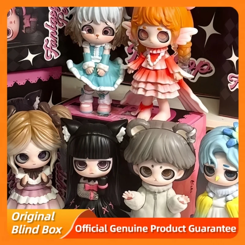 

Genuine Kiki Fantasy Petshop Series Mystery Box Trend Toy Figurines Collection Decoration Pvc Model Dolls Blind Box Kids Gift