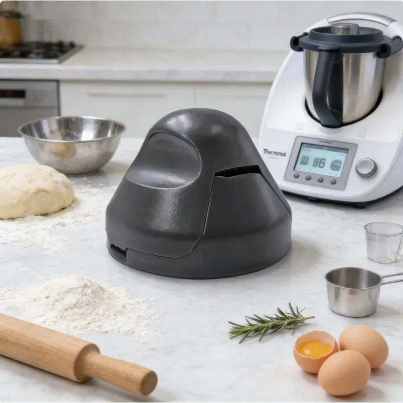 Compatible with Thermomix TM5/TM6 Dough Kneading Lid Durable ABS Material Heavy-Duty Mixing Cover Easy-to-Clean
