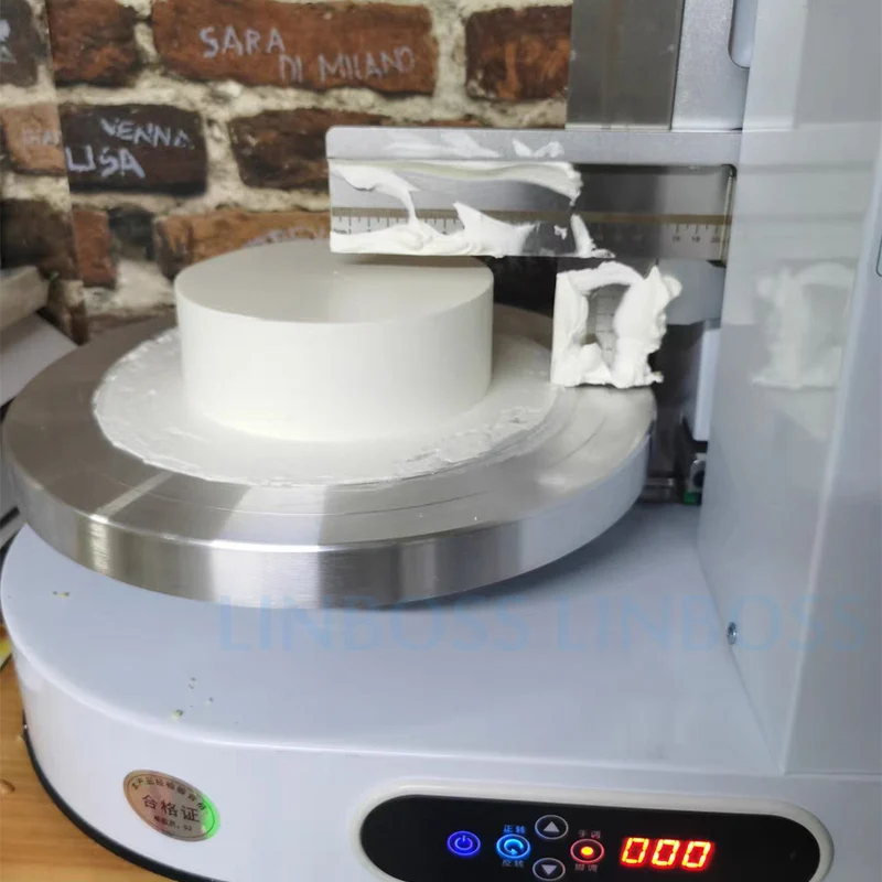 

Cake Machinery Mini Fully Automatic Portable Machine Food Making Maker Leveller Smoothing Price Cake Machine