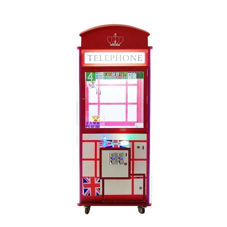 

Doll machine, wooden case
