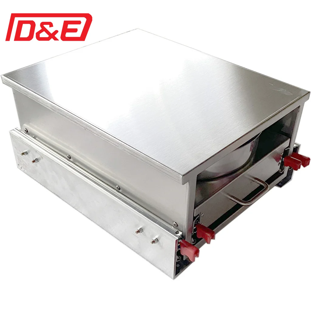 

Safety And Health Trailer Extraction Gas Stove With Storage Desk RV Outdoor LPG Gas Stove
