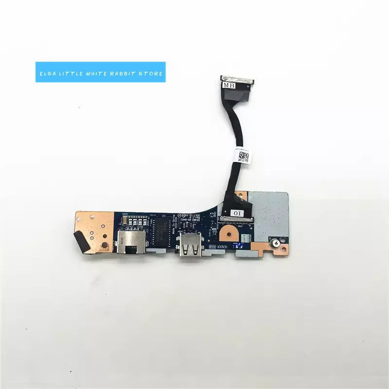 FOR LENOVO Thinkpad E480 E485 USB SD CARD READER POWER BUTTON BOARD W CABLE 01LW175 NS-B421