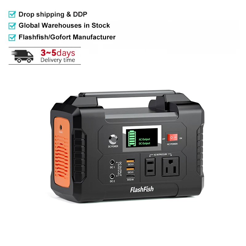 

200W Power Storage Camping Battery All in One Charger Batterie Solaire Solargenerator Back up Backup Portable Solar Generator