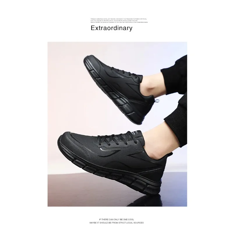 Men Casual Sports Shoes Anti-skid Durable Running Tennis Trainers Man Fashion Casual Men's Autumn Waterproof Sneakers - view 6