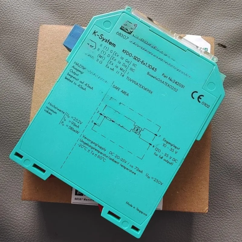 

Parts for Pepperl + Fuchs Safety Barrier KFD2-STC5-EX2 KFD0-SD2-EX1.1045 KFD2-STC5-EX1.20