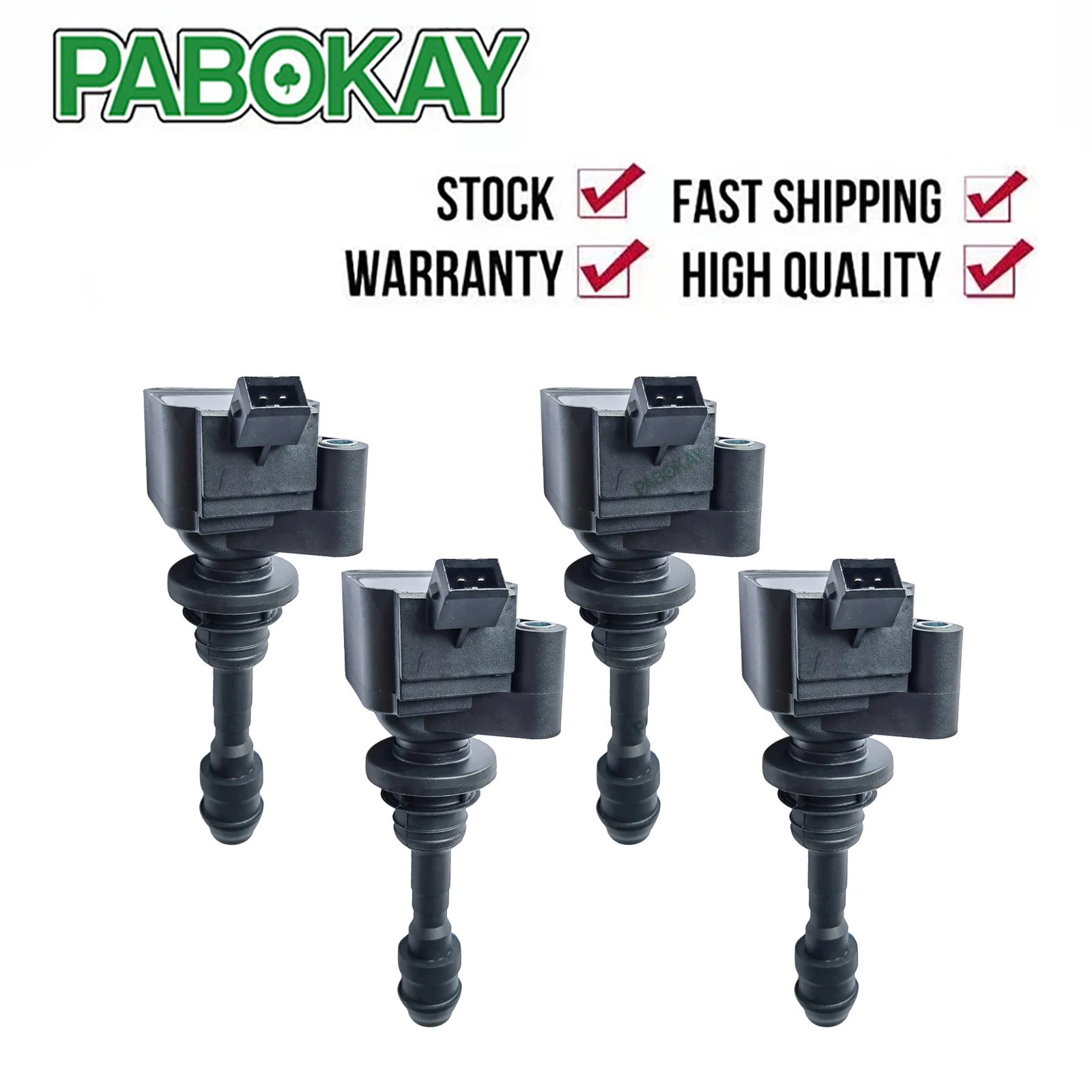 

4 x Ignition Coil for Proton Gen 2 Persona Preve S16 Satria 1.6 Turbo PW812018 A2C53283938 77250003 047B30810 77250002 IC17134