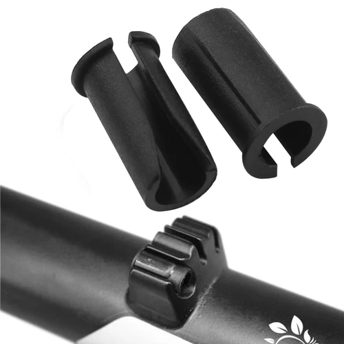 Guía de Cable para cuadro de bicicleta, organizador de carcasa de manguera hidráulica, abrazadera de Clip en U en forma de C, Cable de freno desviador de palanca de cambios de 4mm y 5mm, 10 Uds.