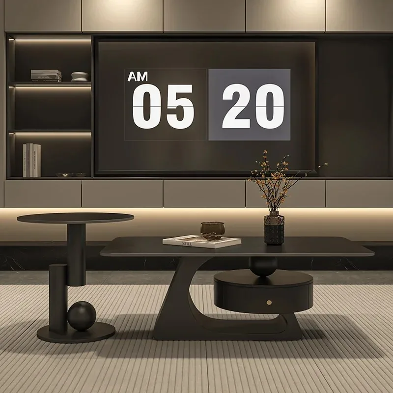 

Luxury Beauty Coffee Table Modern Portable Quality Unique Vintage Coffee Tables Living Room Black Mesas Bajas Room Decorations