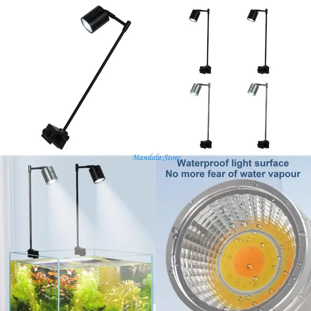 

U2JC Marine Aquariums LED Light for Plant Growing for FishTanks Fish Plant Marine LED Light 7w/10w Lighting