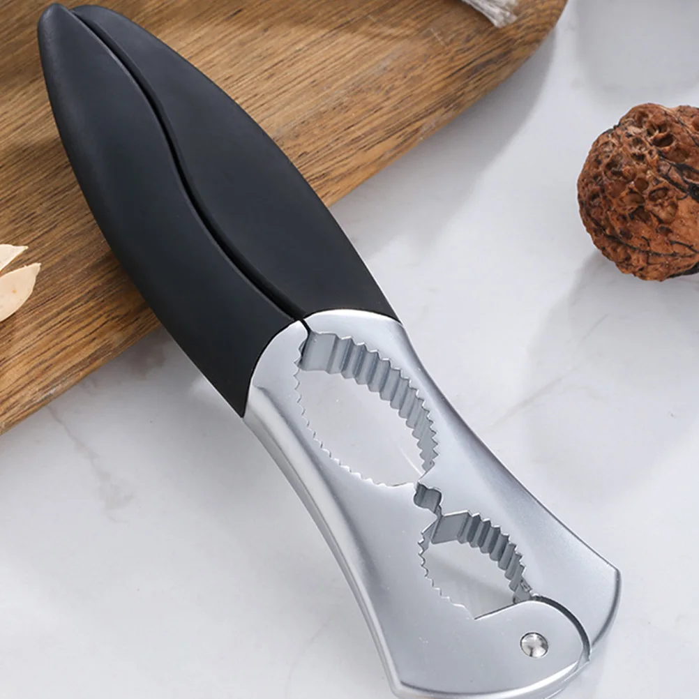 

Nutcracker Sheller Chestnut Opener Clip Biscuit Nuts Tool Aluminum Alloy Walnut