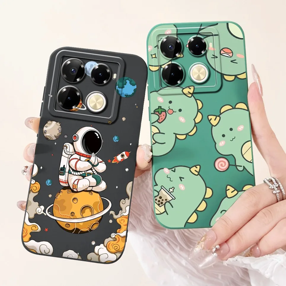 Soft Silicone TPU Case For Infinix Note 40 Pro Plus Back Cover Child\'s Cool Style Cartoon Bumper Shell Funda For Infinix Note 40