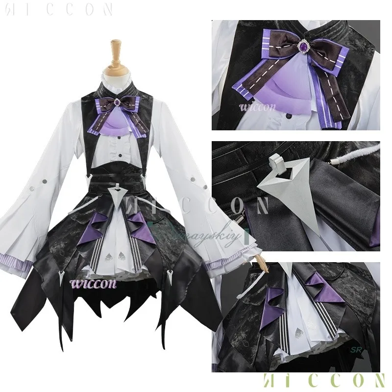 

Halloween Vivian Banshee Cosplay Costume Zenless Zone Zero Wig Lolita Dress Clothing 2025 Carnival Outift