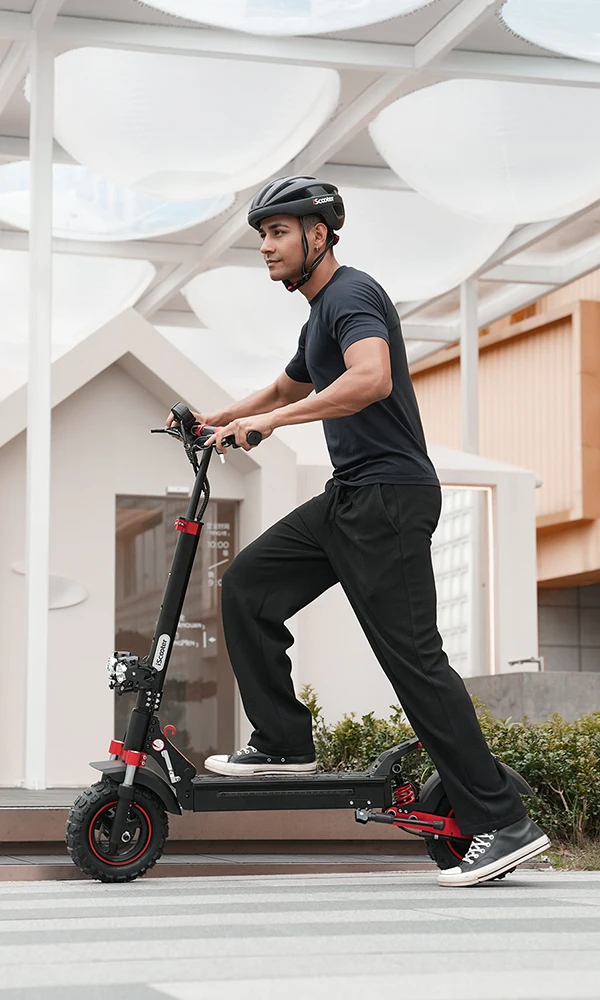 IScooter IX5S Elektroroller 1000W Motor E-Scooter 48V15AH Hochleistungs-Lithiumbatterie, Vordere und Hintere Ölscheibenbremsen + Elektronische Bremsen, Höchstgeschwindigkeit 45 km/h, Maximale Reichweite 65 km, 11 Zoll Offroad-Reifen, Brandneu Original – Detail 15