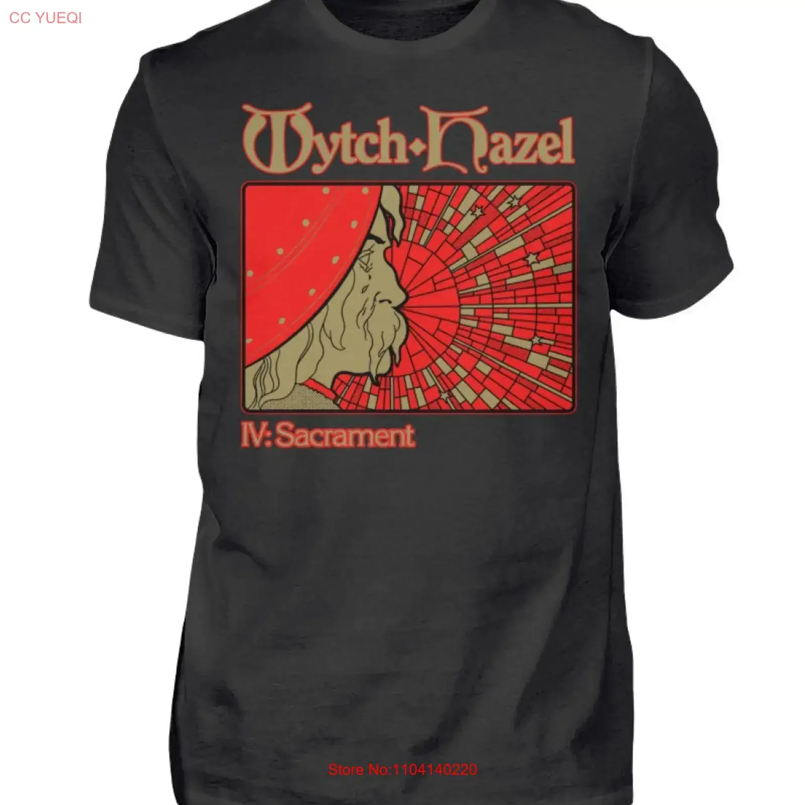 New WYTCH HAZEL Band Album Heavy Cotton Black All Size T Shirt TT332 vintage Washed homme Top For Everyday Wear Stretched
