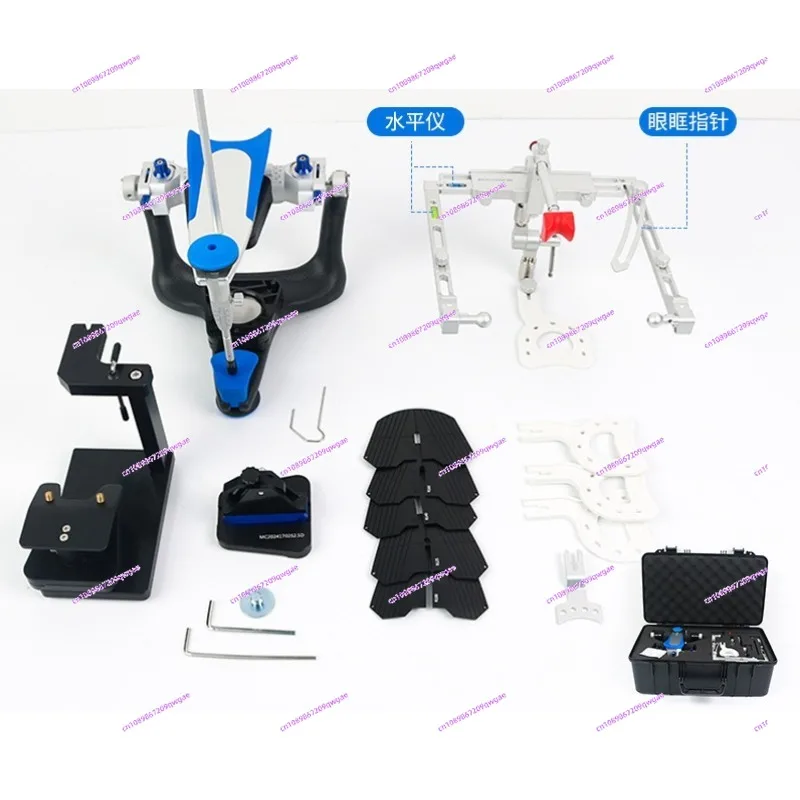 

Набор стоматологических полностью регулируемых рамок для челюстей, рама для укусов, стоматологический техник с регулируемой челюстной рамой с полным ртом, бант для лица в рамке для укуса