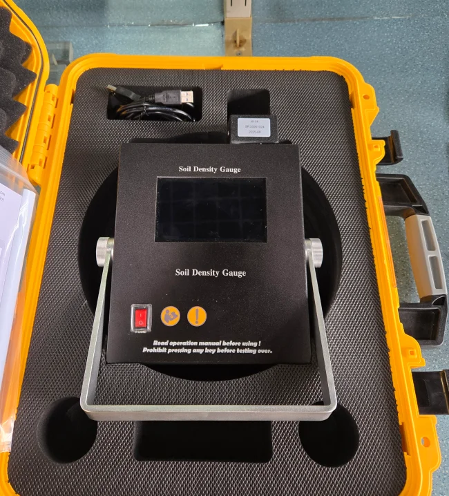 High-Precision Soil Testing Equipment - Digital Portable Non-Nuclear Density Gauge For Fast & Safe Material Inspection
