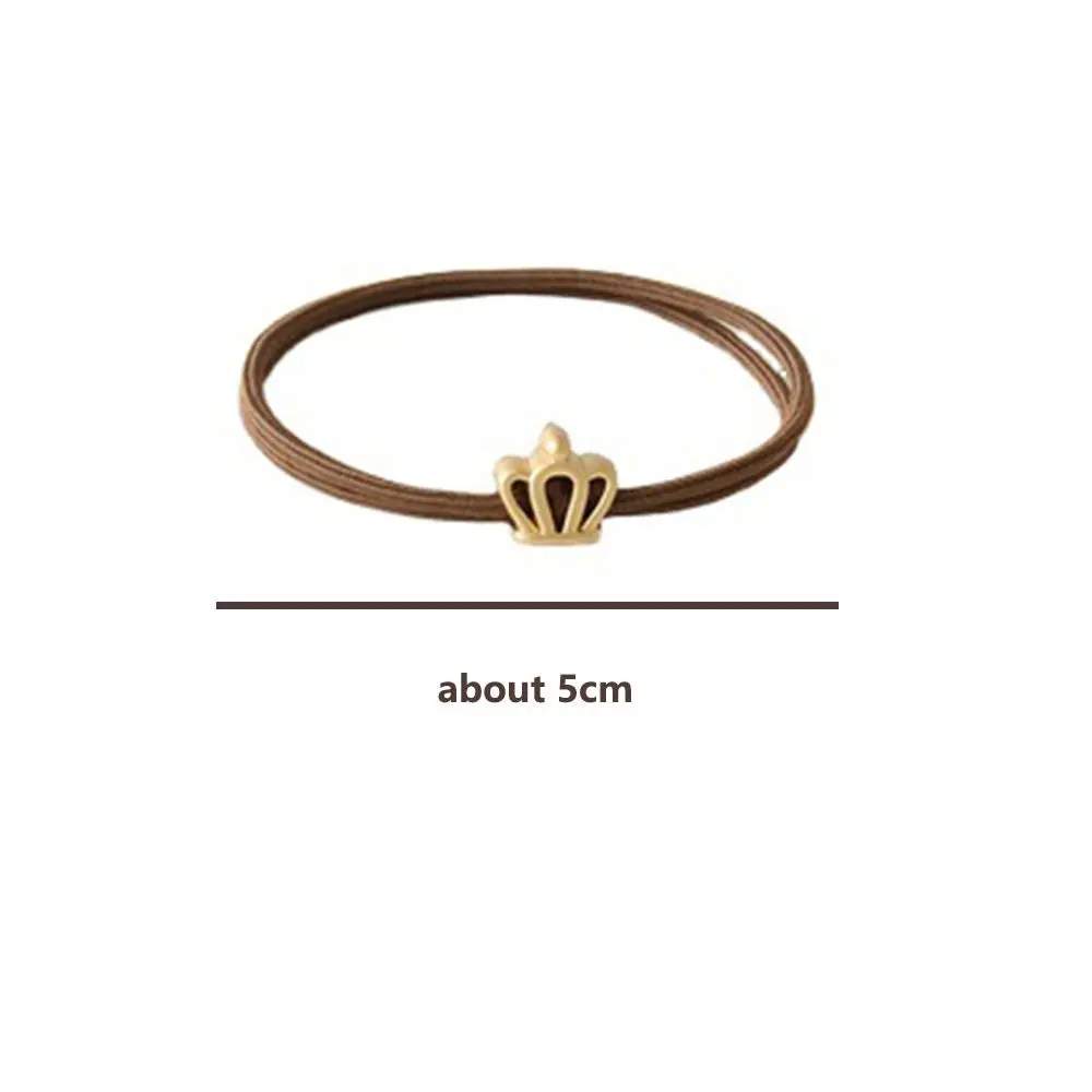 Новинка, двухслойная черная повязка на голову, высокоэластичная повязка для волос с конским хвостом, головка без вреда для фрикационного мяча, Корейская повязка для волос, детский головной убор, 5 шт.