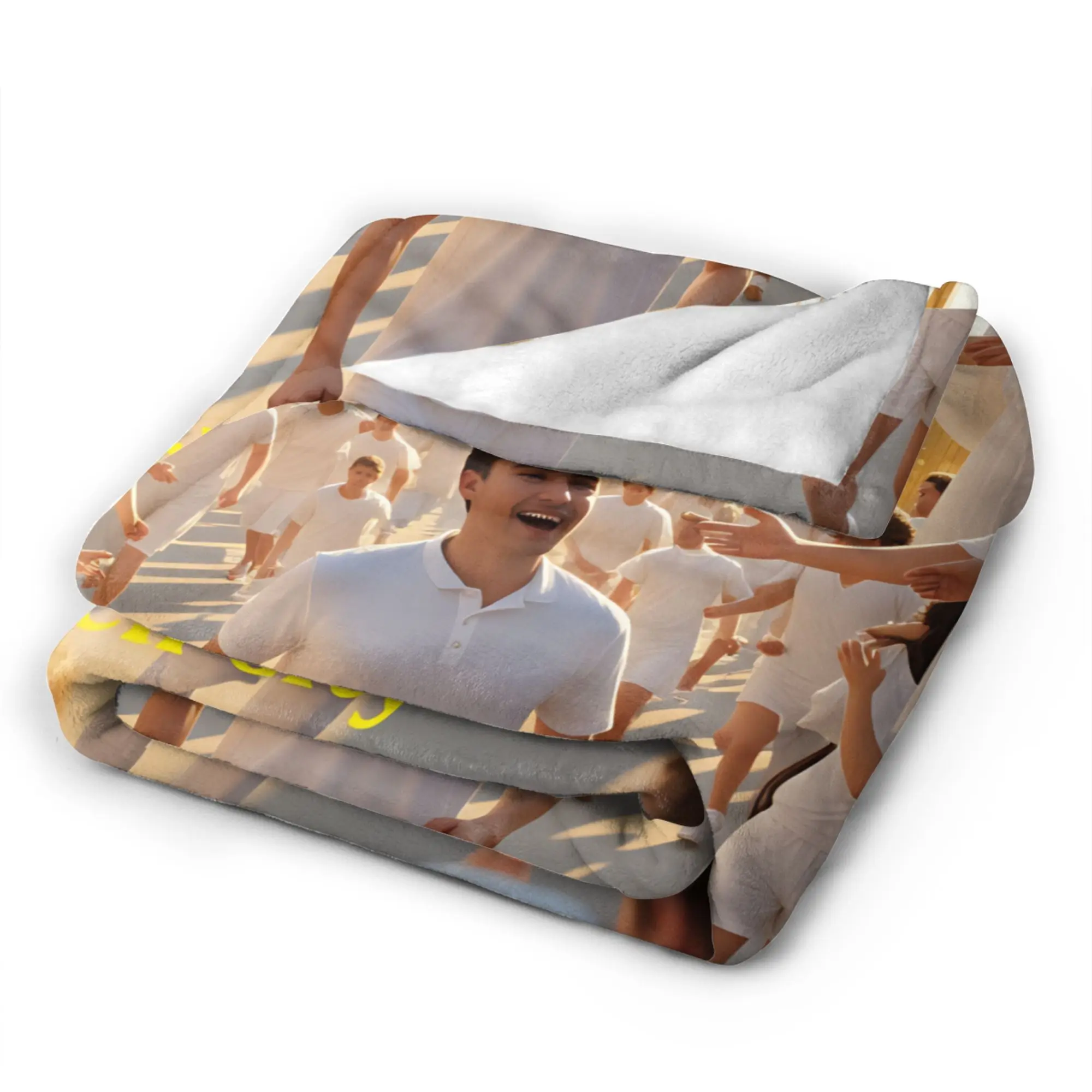 Charlie Kirk Entering The Golden City Blankets Soft  Bedding Throws Winter Kids Adults Chair Sofa Bed Picnic Bedspread