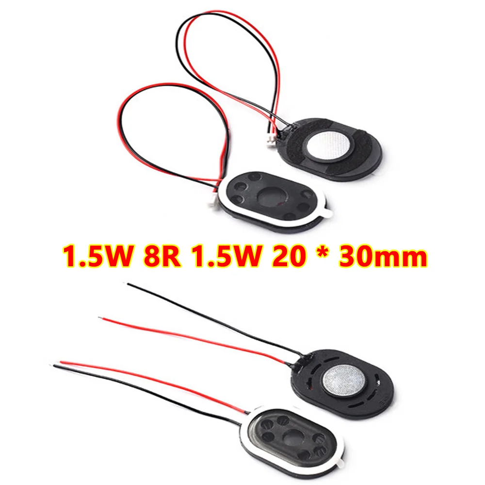 Imagem -06 - Conector de Alto-falante Gps 2030 1.5w 8r 1.5w 20*30 mm Espessura: mm 50 Peças 1.5w8r 8r1.5w