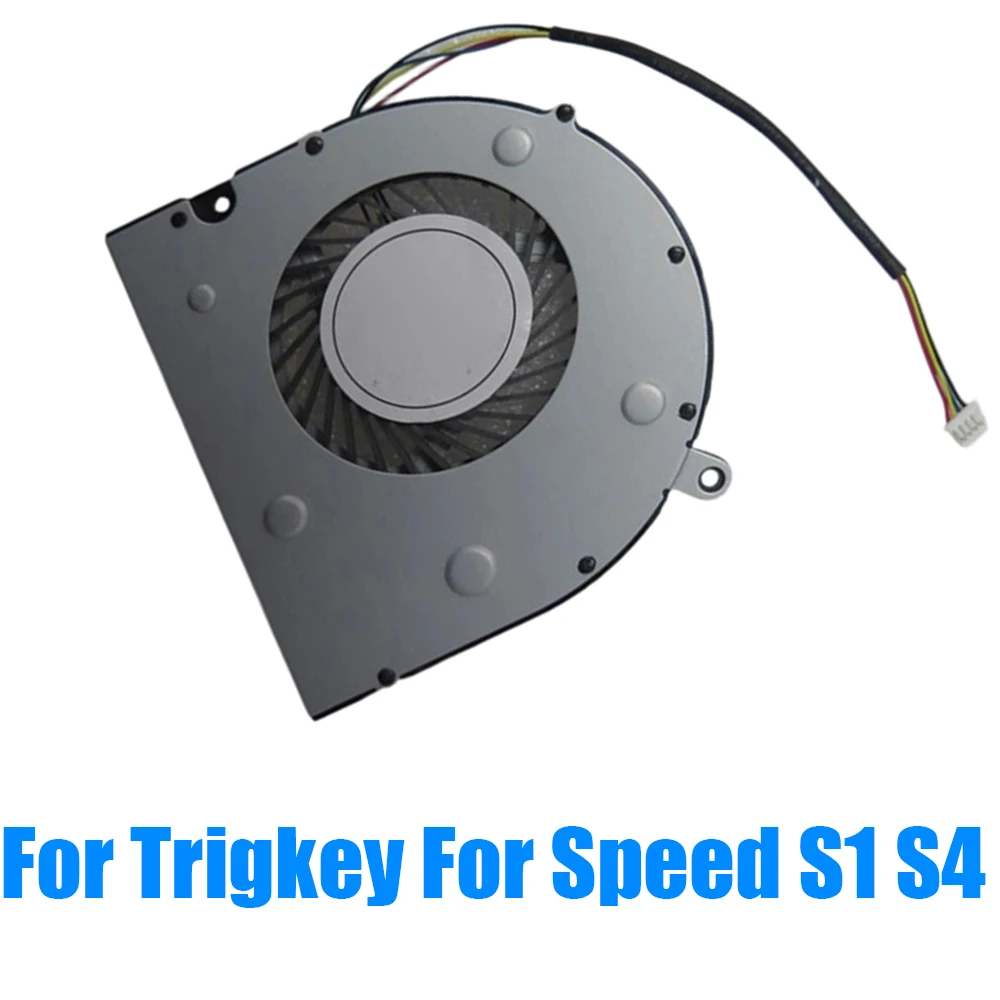 For Trigkey For Speed S1 S4 DC5V 0.45A 4PIN eplacement Mini PC CPU Fan New