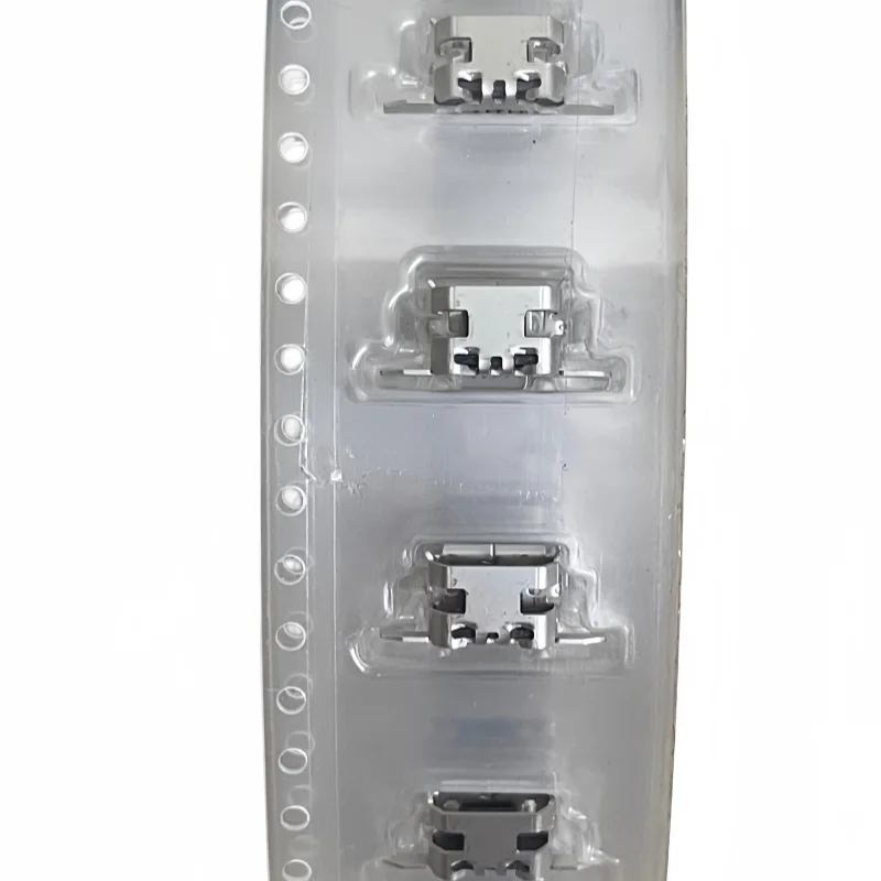 50-100pcs Micro USB Charging Tail Port Connector 5pin Big Ox Horn For Xbox One Controller USB Charger Connector Socket Dock