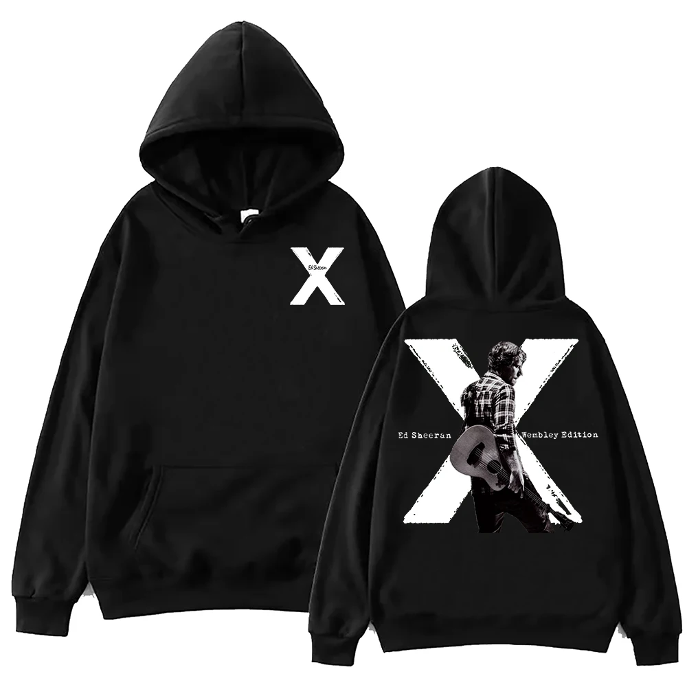 Ed Sheeran X 2024 Tour Hoodie Harajuku Hip Hop Pullover Tops Sweatshirt