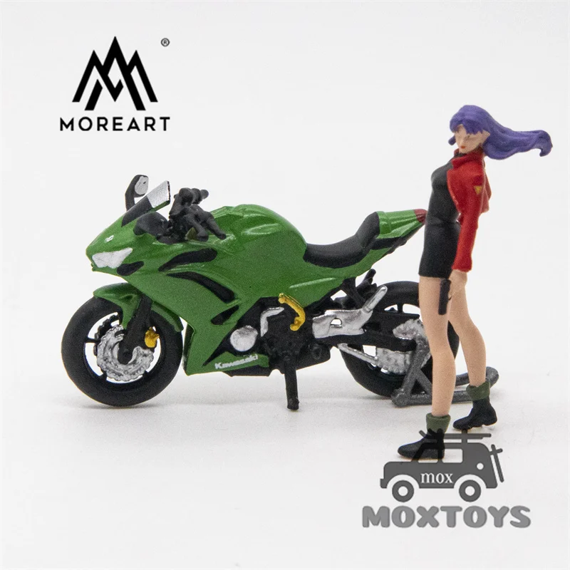 

MoreArt 1:64 KATSURAGI MISATO Motorcycle Figure Resin