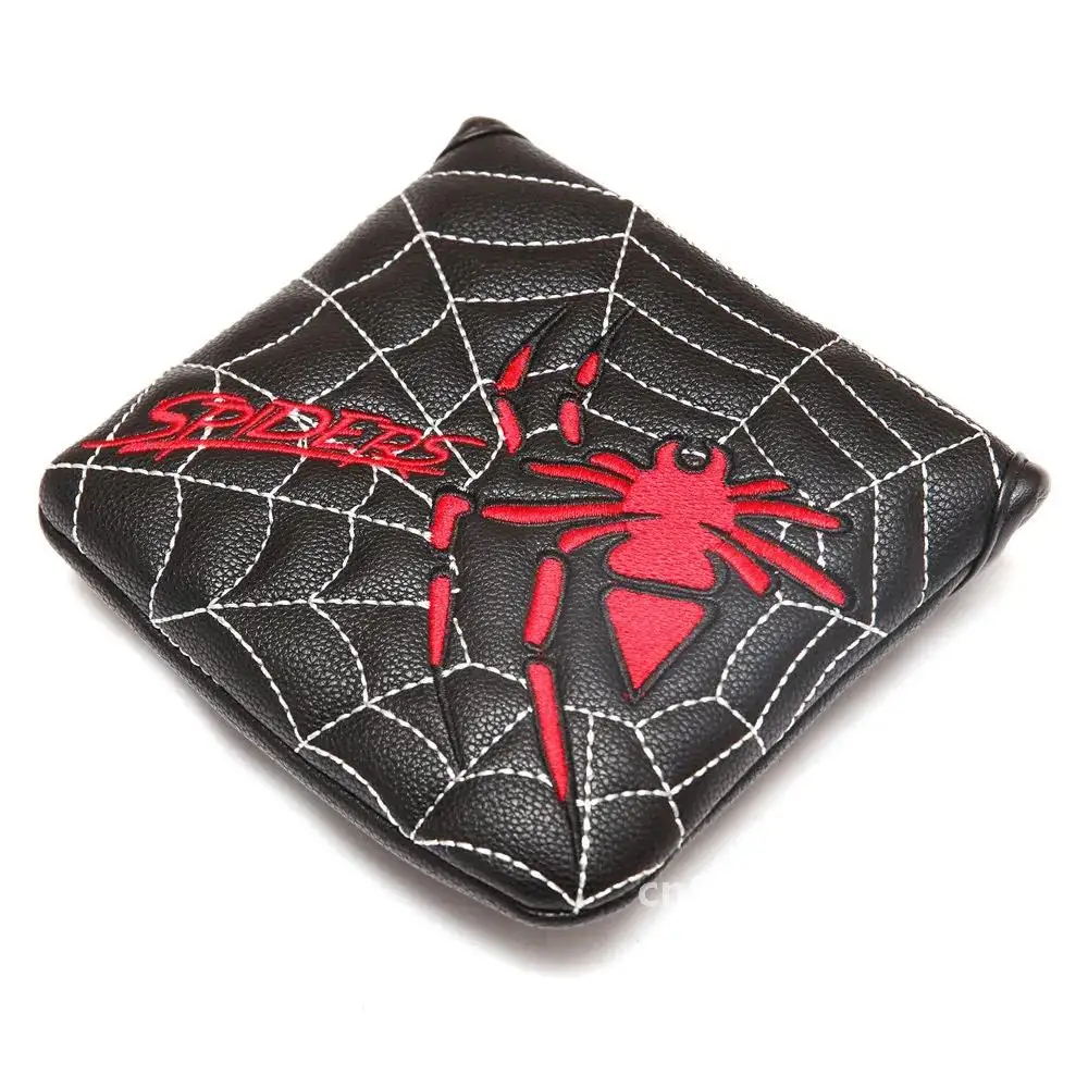 Spider Premium Leather Golf Headcover Large Mallet Putter Covers for MySpider X ,Spider X Putter