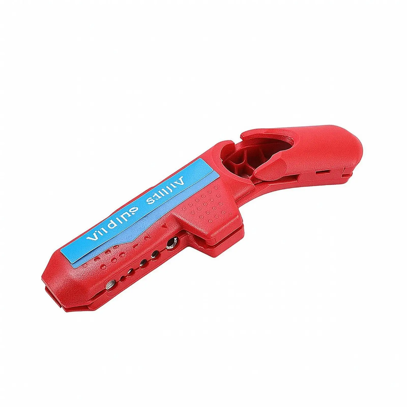 Wire Stripper and Cutter Compact Manual Wire Stripper Tool Comfortable Plastic-Covered for Electricians, Electrical Work