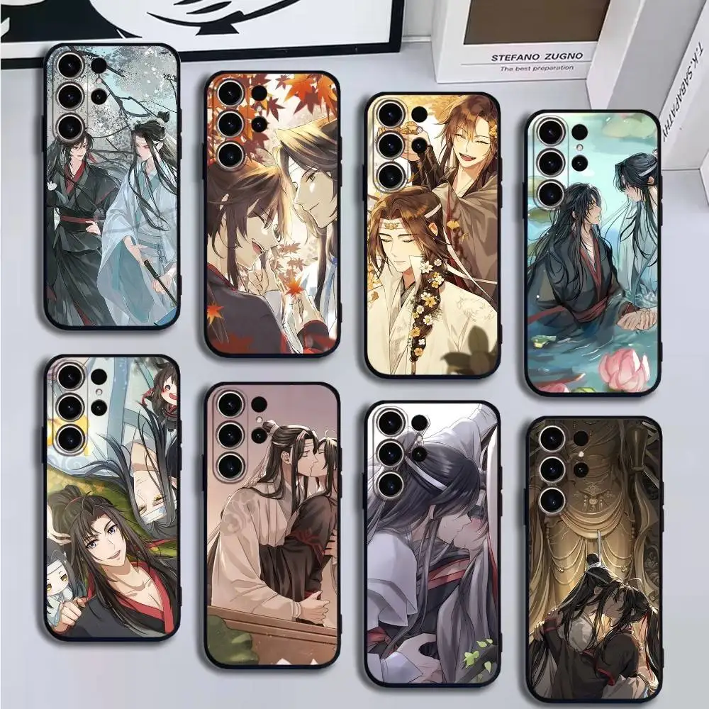 

Mo Dao Zu Shi Phone Case For SamsungS25,24,21,22,23,30,Ultra,20,Plus,Fe,Lite,Note,10,9,Soft Black Cover