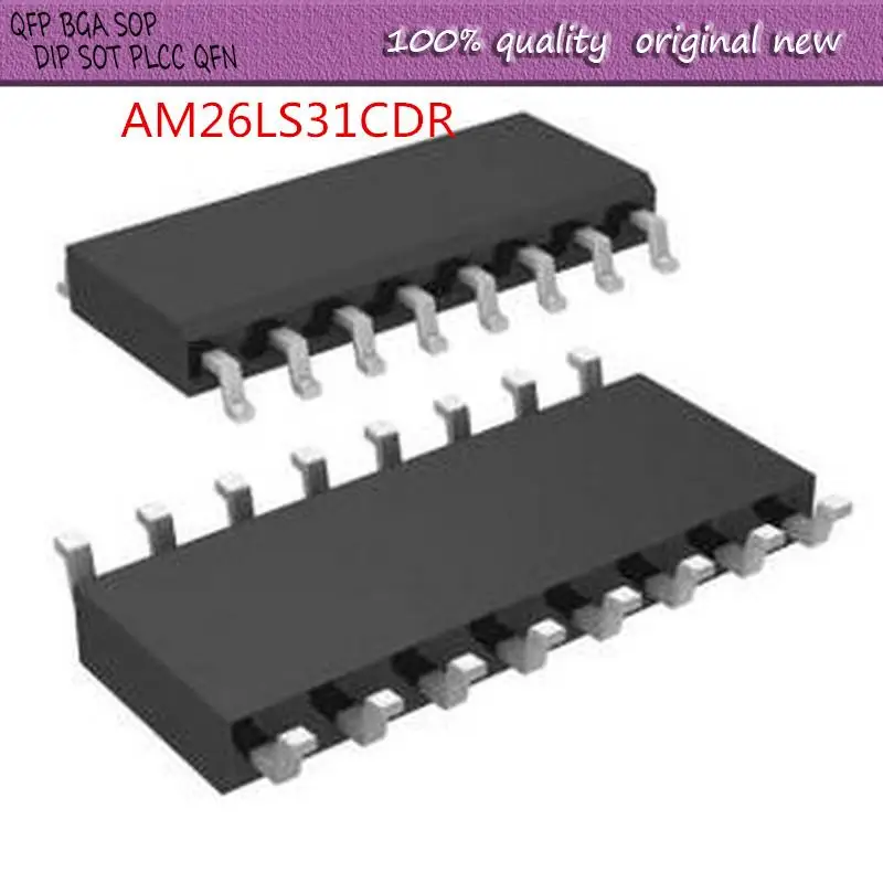 

НОВИНКА 20 ШТ./ПАРТИЯ AM26LS31CDR AM26LS31C AM26LS AM26LS31 26LS31 26LS31CDR SOP-16