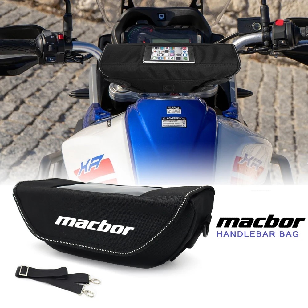 

Waterproof Handlebar Bag For Macbor Montana XR5 Motorcycle Accessories Storage Travel Tool bags