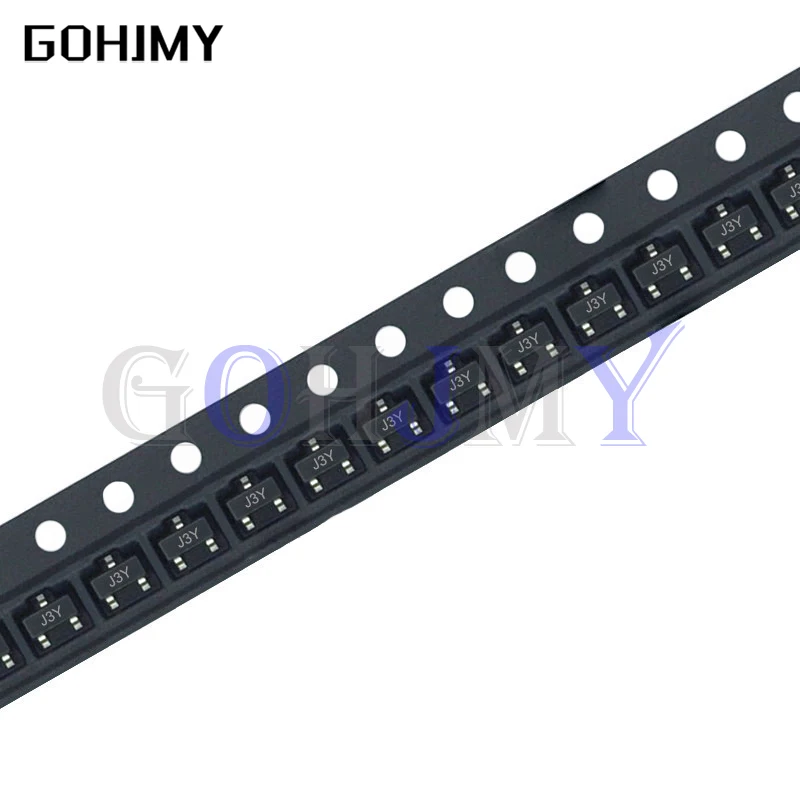 100PCS S8050 J3Y S8550 2TY SOT-23 SS8050 Y1 SS8550 Y2 SOT23 Each 50PCS (SS8050 Y1+SS8550 Y2) S8050 J3Y+S8550 2TY SMD transistor