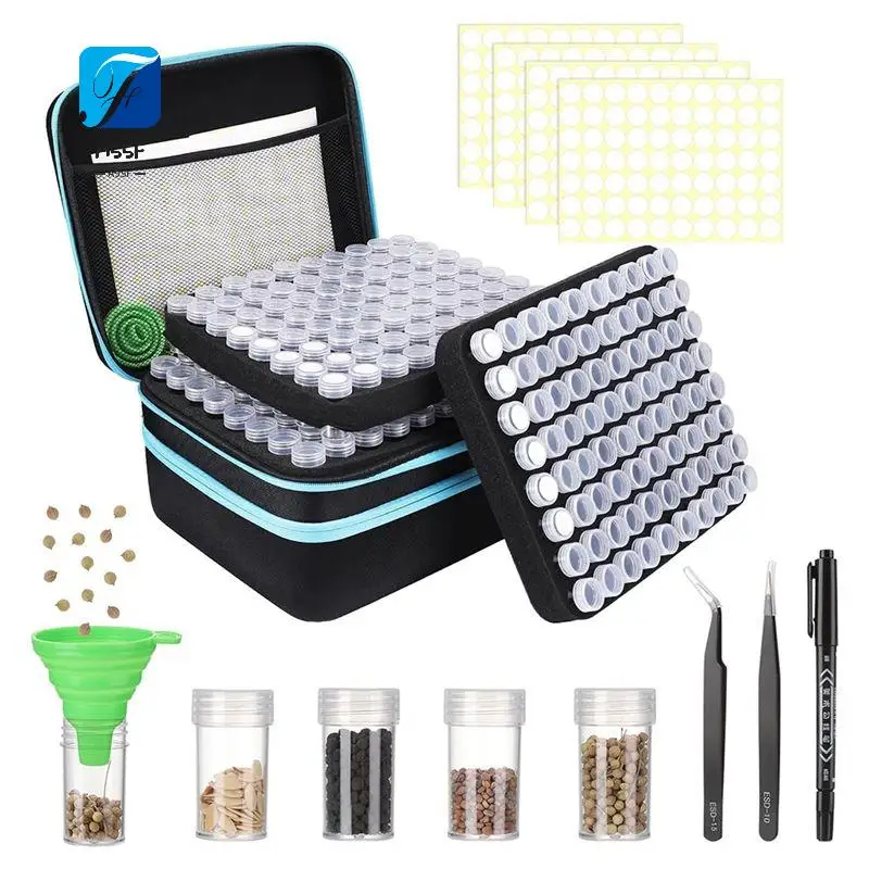 A55F-Seed Storage Box, Sturdy Seed Storage Box For Flower And Vegetable Plantgardens (A-240 Slot)