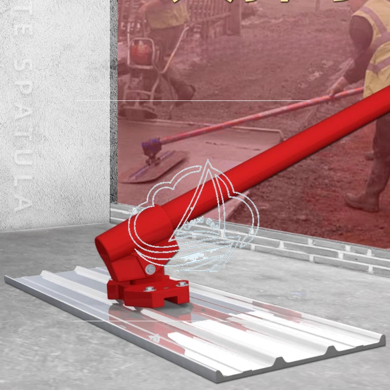 Extended Concrete Pavement Leveling Machine Manual Push-Pull Tool for Scraping Smoothing And Finishing
