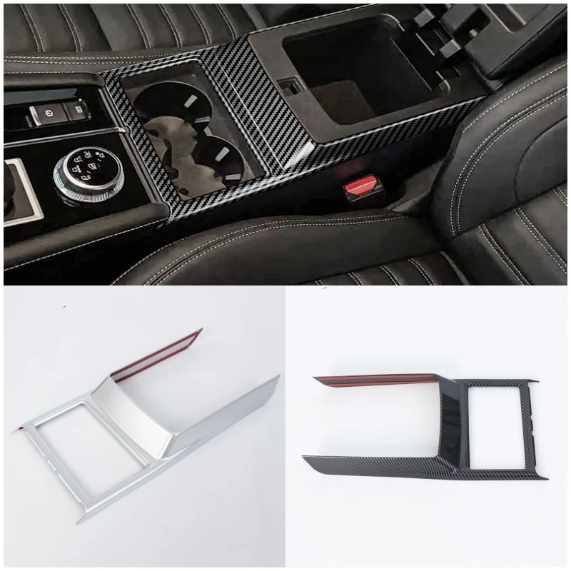 

For Mitsubishi Outlander 2023 2024 Accessories Cup Holder Panel Side Gear Shift Box Container Storage Box Frame Cover Trim
