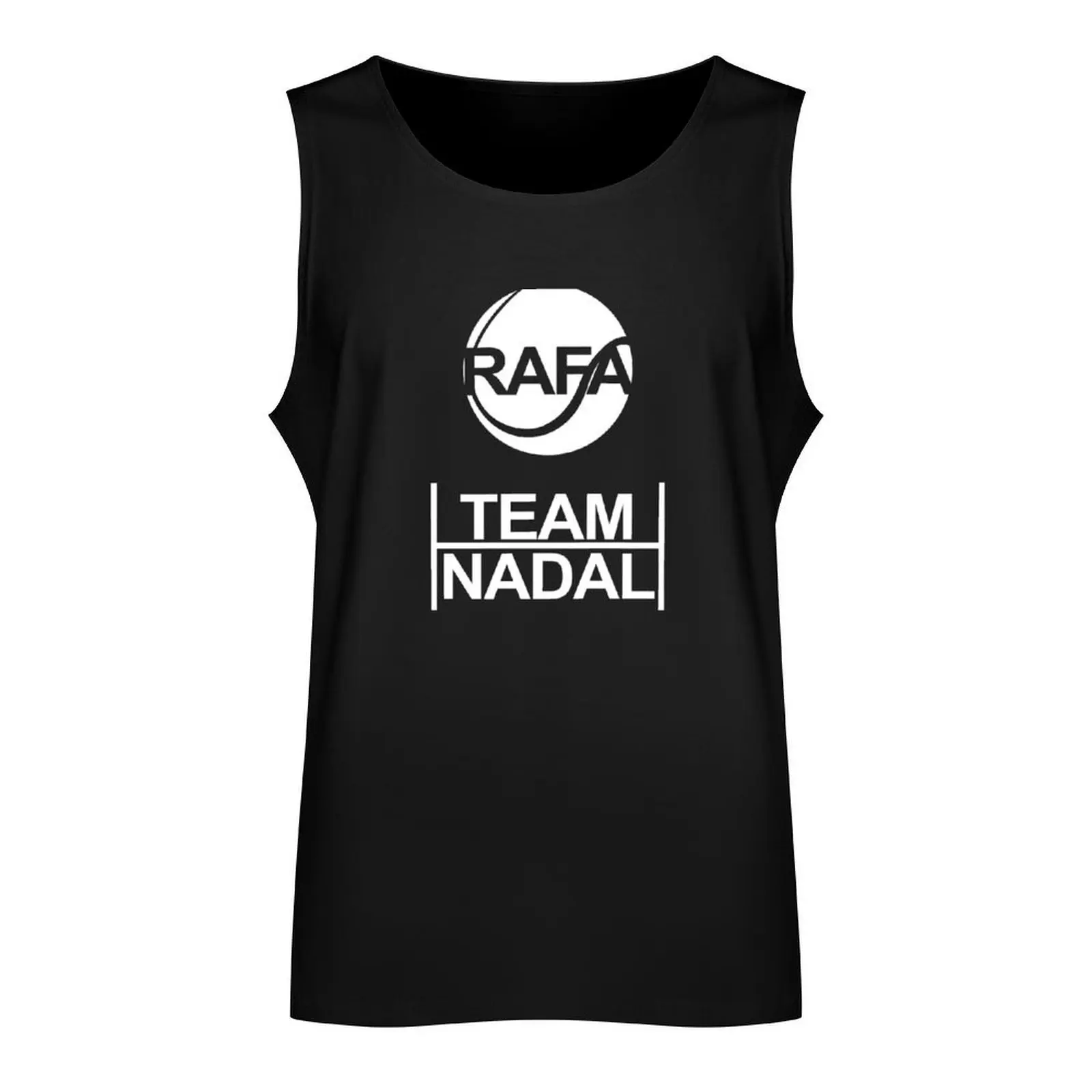 Team Nadal Rafa Tennis Ball design Tank Top gym top gym training accessories t-shirts for Men's gym Men's clothes