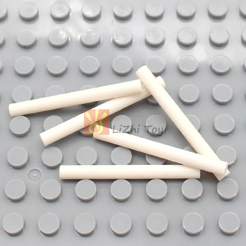 50 stücke MOC Baustein 30374 Bar 4L Lichtschwert Klinge Zauberstab DIY Klassische Ziegel Zubehör Partikel Spielzeug Kompatibel mit 64567