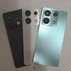 Bilashmart Back Cover Xiaomi Redmi Note 13 5G Battery Cover Rear Door Housing Case With Camera Lens Repair Parts