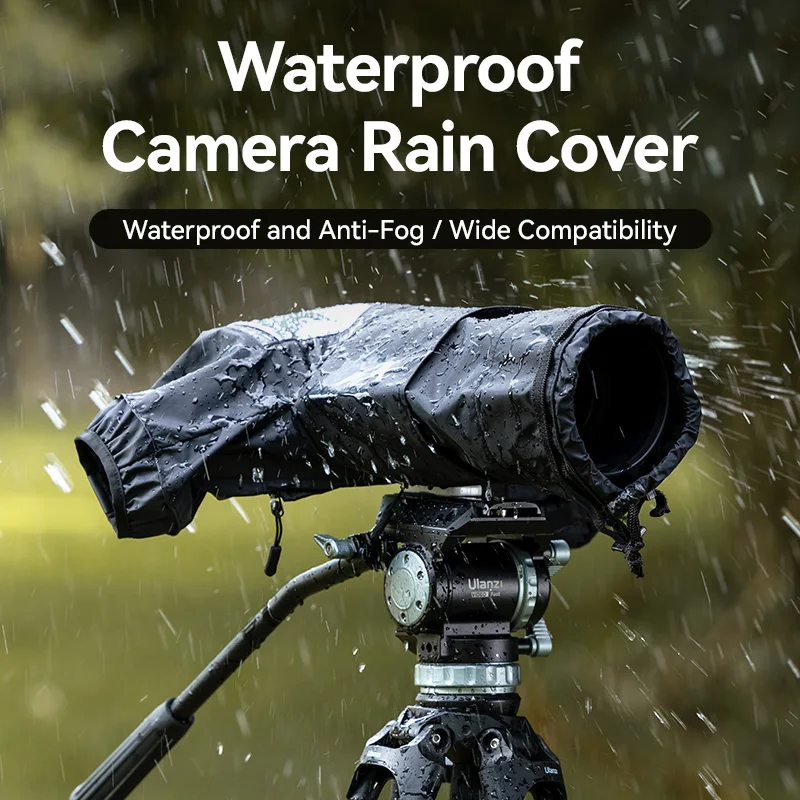 Ulanzi RC01 Waterproof Camera Rain Cover Profession Protection for Canon Nikon Rainy Weather Humid Area Snowy Condition Protect