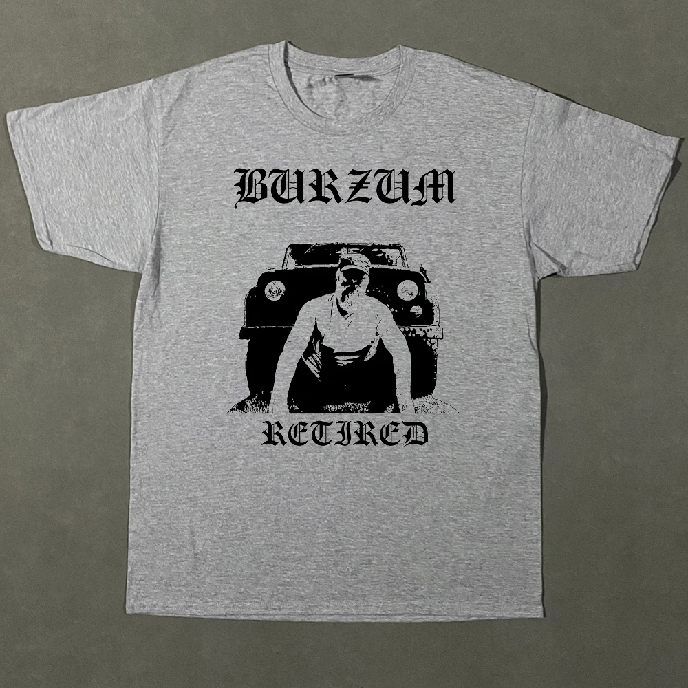 Men  Burzum Short Sleeve Funny T-Shirt