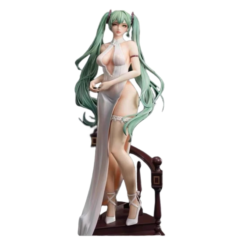 42CM Hatsune Miku girl GK 1/4 figure Hard PVC Action Toy Game Adults Collectible Model Doll Gifts