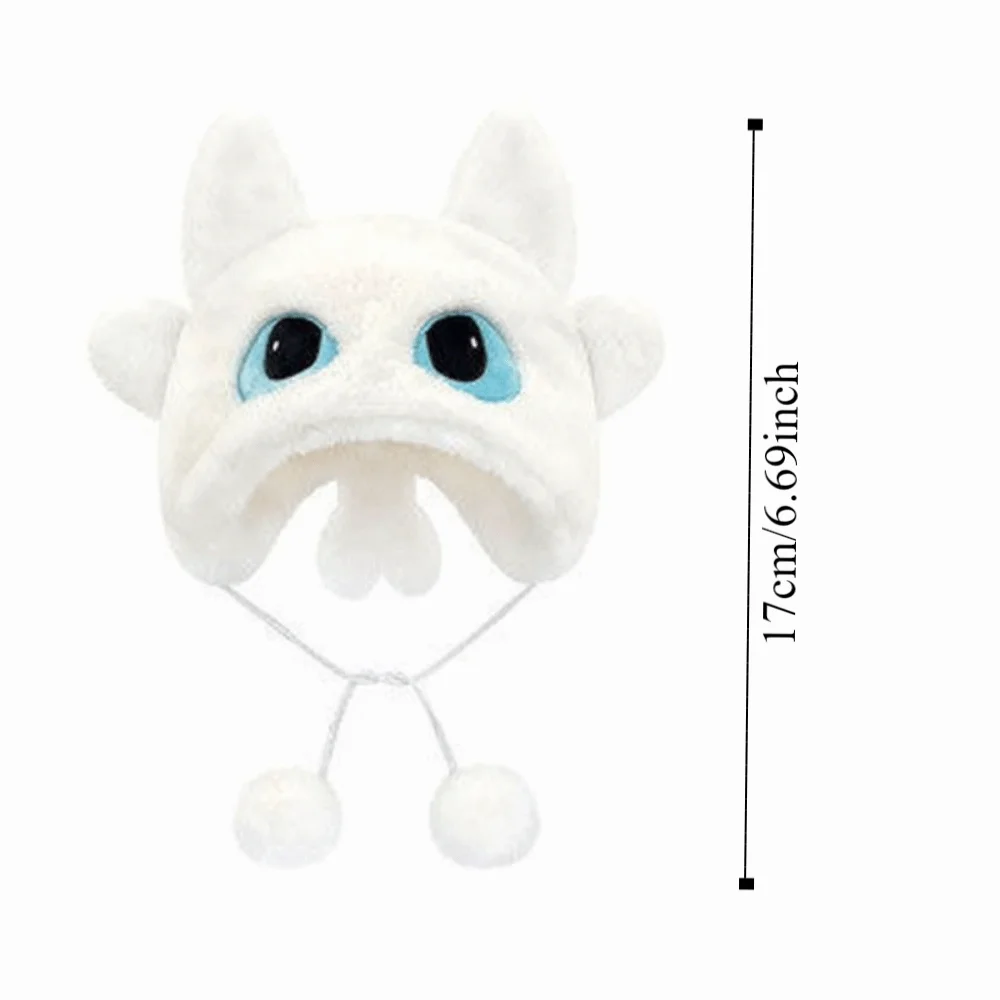 العصرية الكورية أنيمي قبعة بلا أسنان عادية التنين قبعة بلا أسنان في الهواء الطلق حماية الأذن الدافئة الدانتيل متابعة قبعة الشتاء