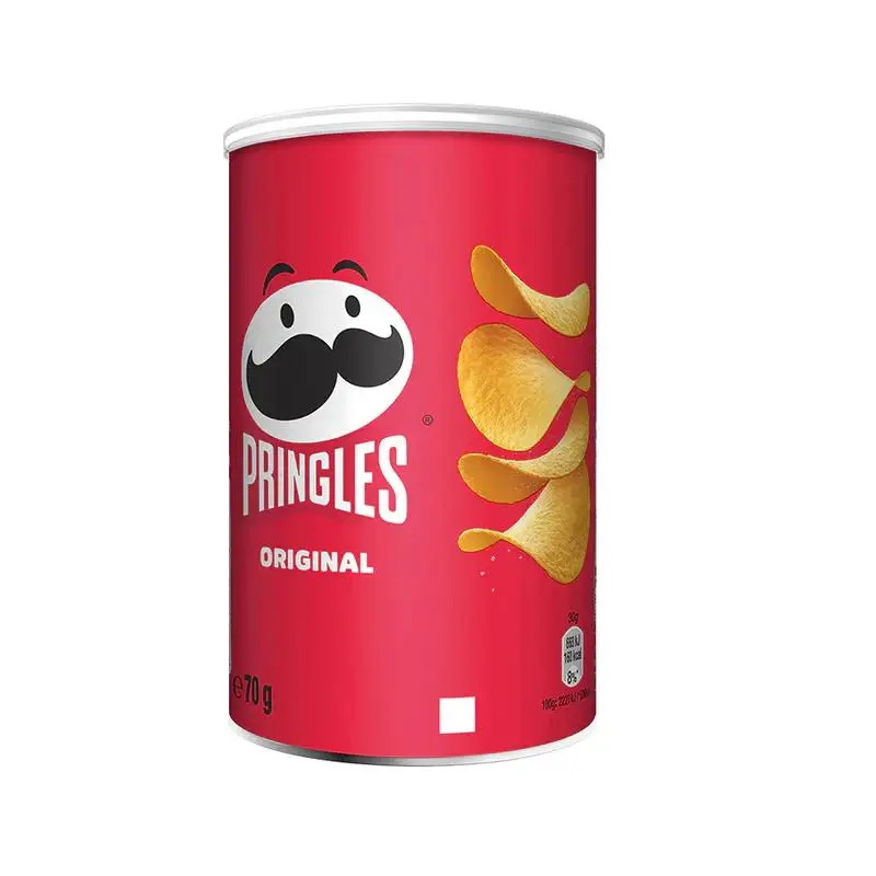 Pringles Original/Crema acida 70g*12Unità