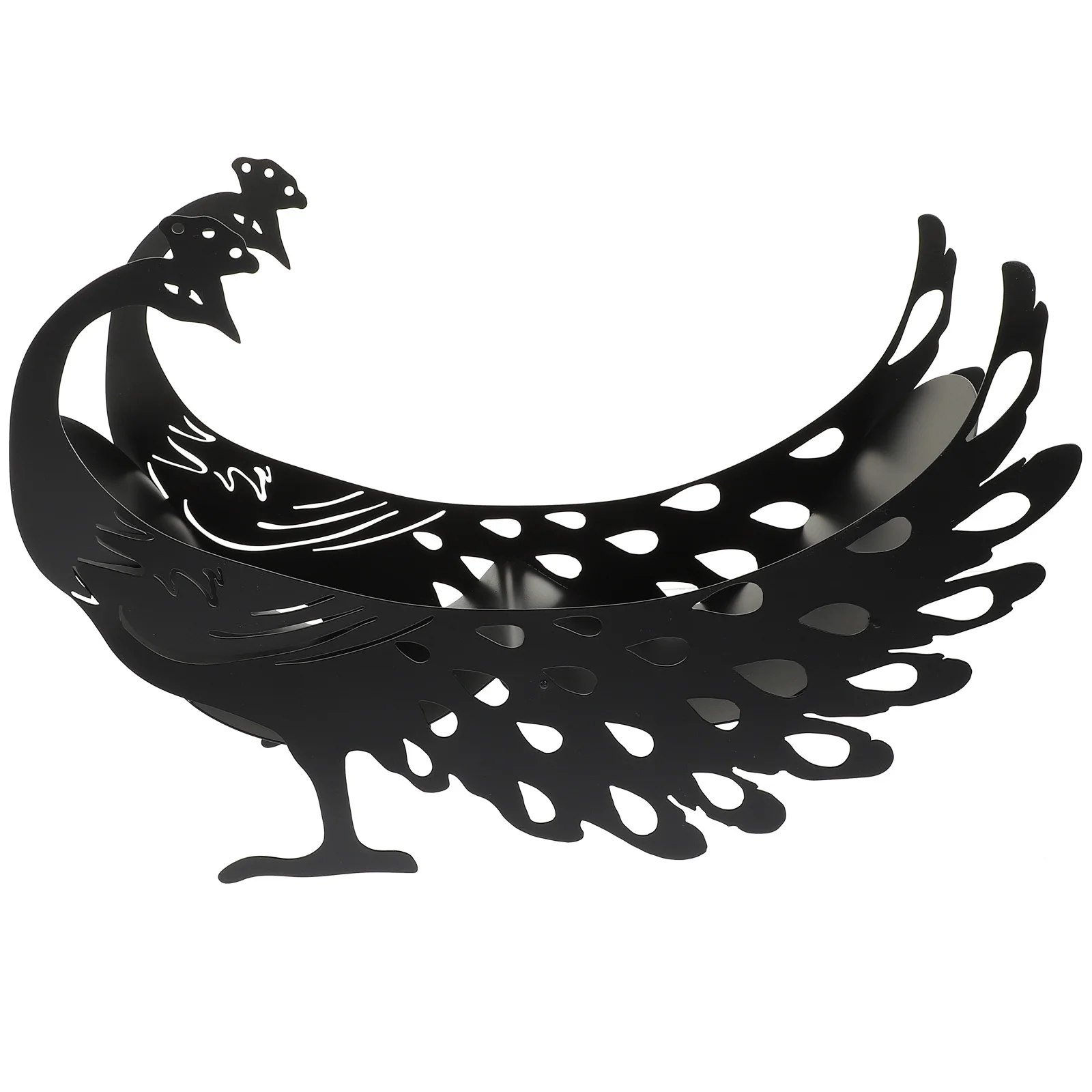 

Peacock Paper Roll Holder Iron Metal Stable Bathroom Tissue Storage Rack Creative Animal Shaped Paper Towel Stand Desktop Decor