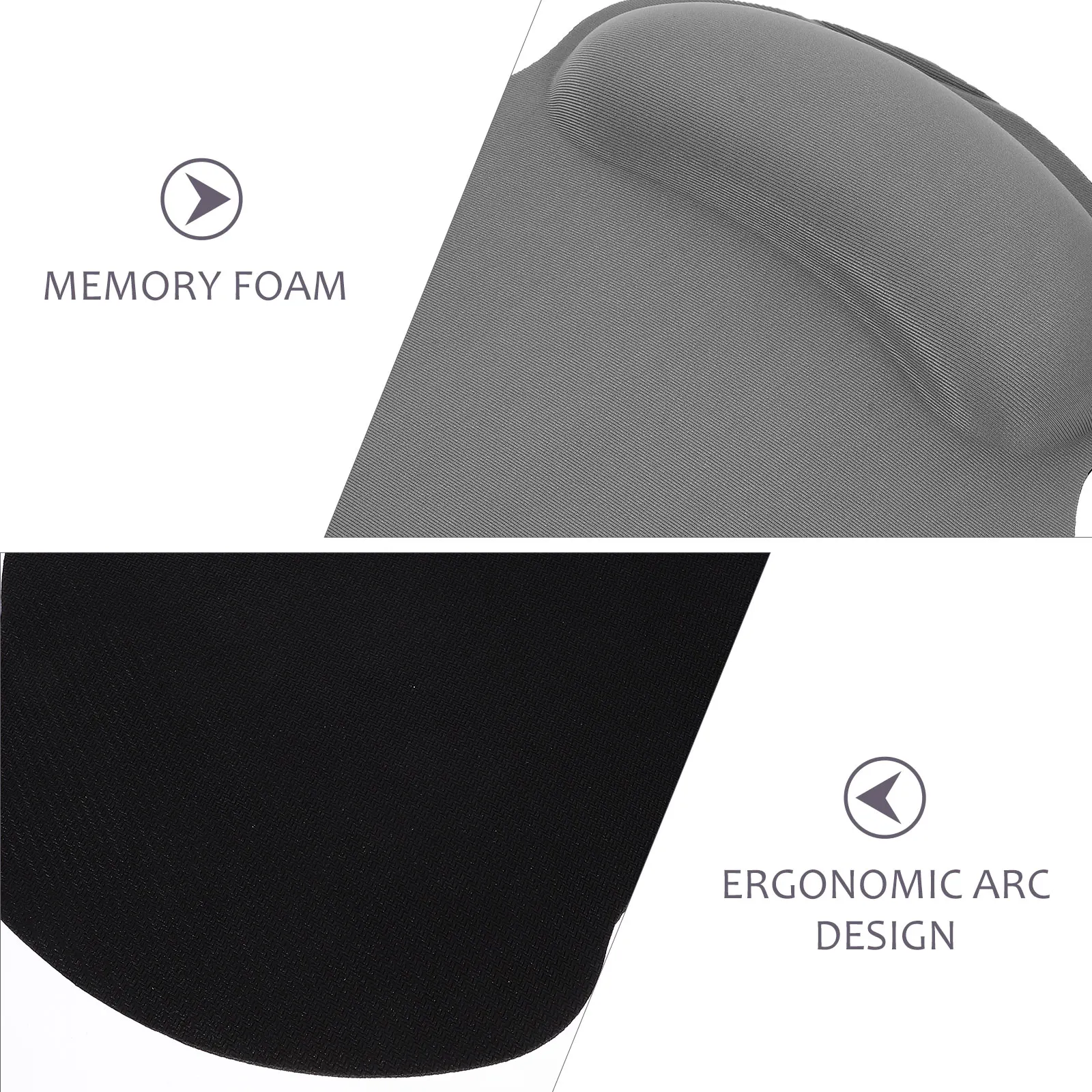 

Wrist Rest Mouse Mat Material Anti-Slip Mousepad for Computer Home Office Use Wrist Rest Mouse Mat
