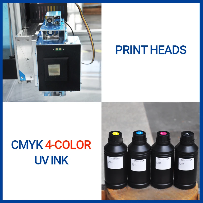 TH-UV32F Industrial Direct to Floor Horizontal Effect Inkjet Machine 9600dpi 3D AI Robot Floor Printing Machine for Parking Spot