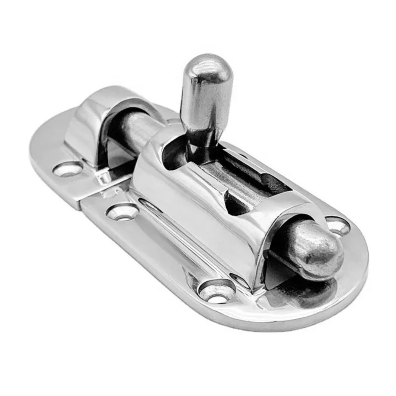 90mm 110mm Boat Latch 316 Stainless Steel Marine Boat Door Window Lock Latch Slide Barrel Bolt Clasp