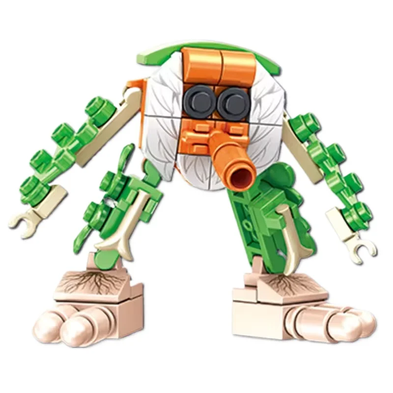 Italian Brainrot Blocks Building Blocks Tung Sahur Trararello Talla Model Splicing Building Figures Educational Toys 8 Types