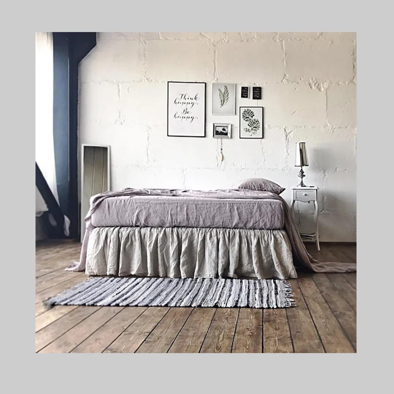 Natural Antibacterial 100%  Hemp, Bedspread Cover, Washed Soft Natural White,  Caramel, Brown Colors, Customize